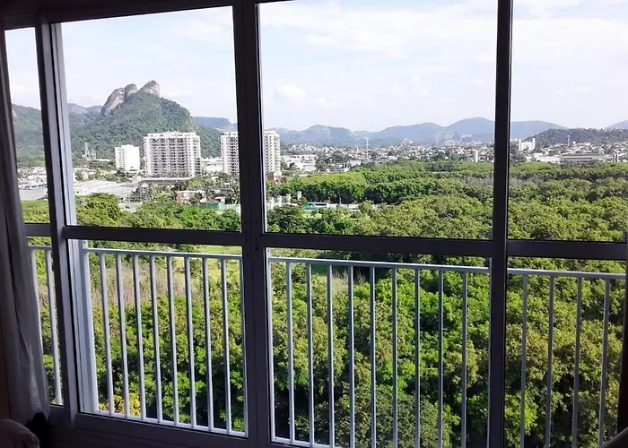 Flat Top E Perfeito Inteiro Na Barra Da Tijuca Com Cozinha, Lavanderia, Garagem E Wi Fi Rio de Janeiro